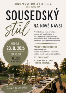 Sousedský stůl na nové návsi v Telicích 1